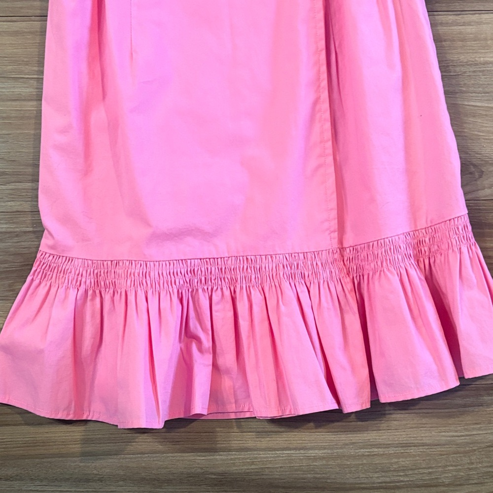 Zara Pink Ruffle Sleeve Dress - Picture 3 of 7